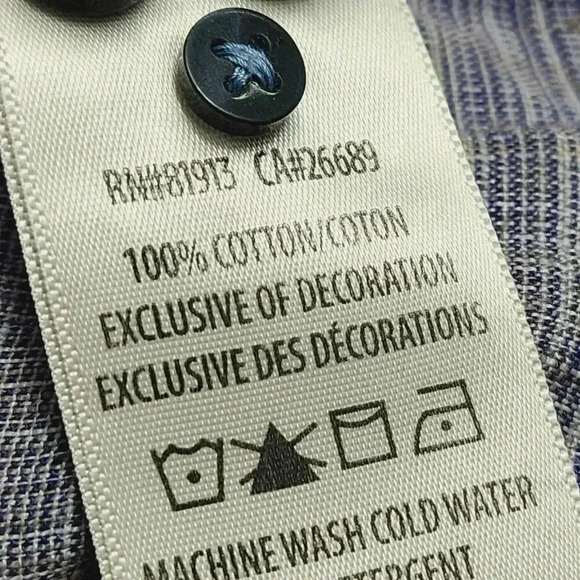 Robert Graham Men's Button down Shirt XL Classic Fit Striped Purple - Picture 5 of 8